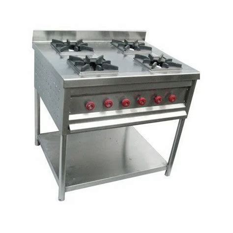4 burner gas stove commercial